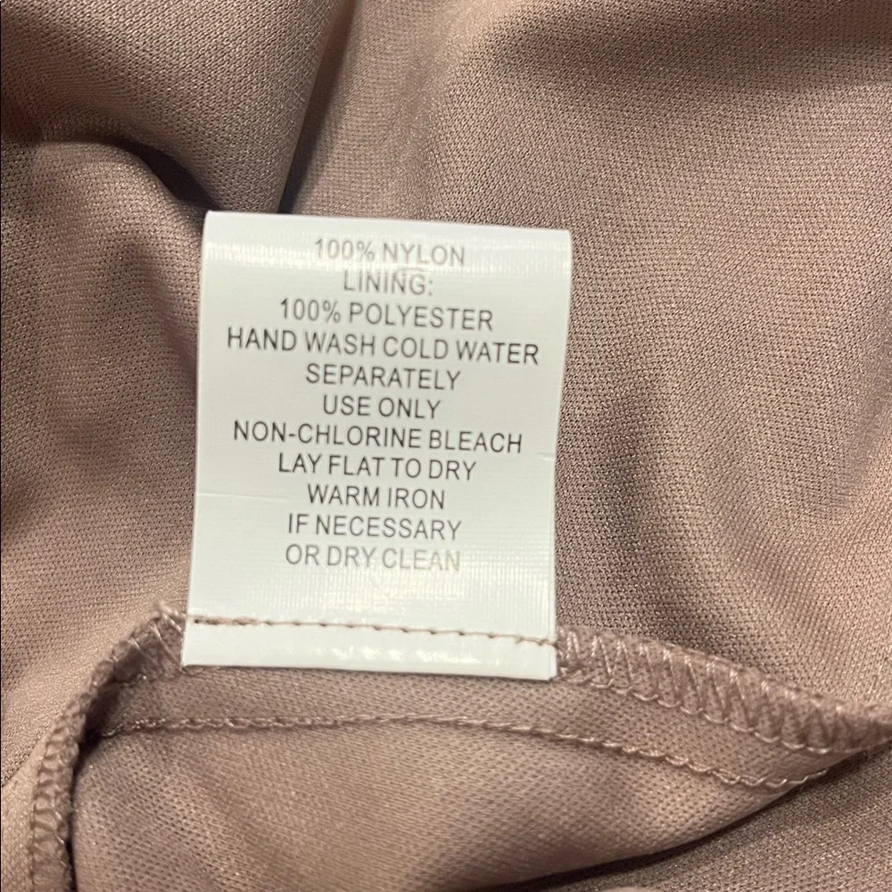 Rabbit Rabbit Rabbit Beige Lace Overlay Dress - Picture 8 of 8